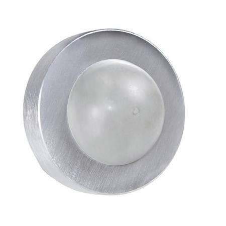 Trimco School Version Cast Convex Wall Bumper Satin Chrome 1270CXSV.626